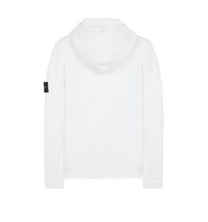 Zip Stone Island Blanc