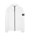 Zip Stone Island Blanc